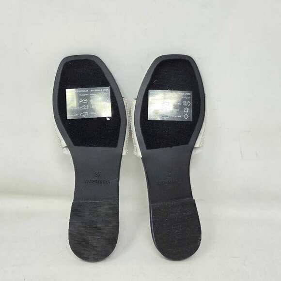 EU 37 (US 6-6.5) Maeve x Anthropologie The Fiona St. Tropez beaded slide sandals - Picture 10 of 11